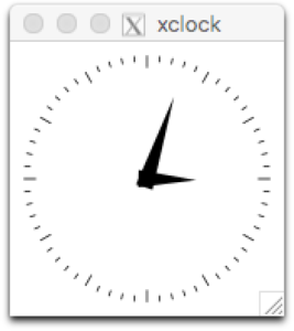 xclock rendering