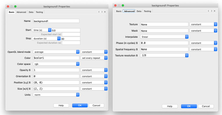 psychopy excel output